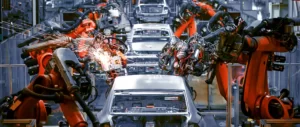 Automotive Transformation Scheme - Robotic automotive manufacturing assembly line