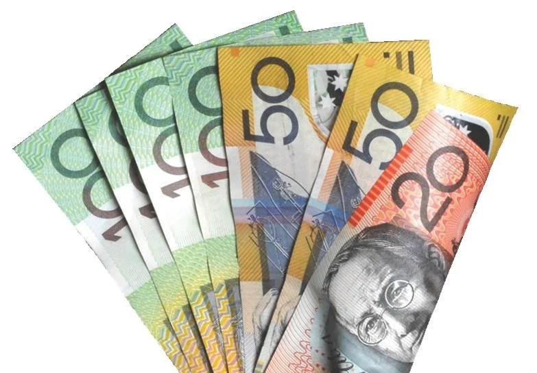 Selection of Australian notes